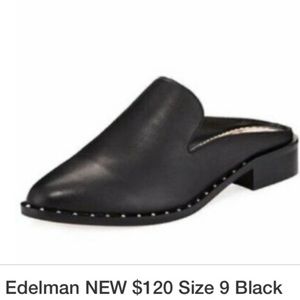 Sam edelman Black studded slides Mules Lewellyn